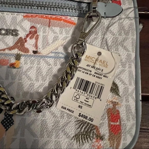 LIMITED EDITION- Michael Kors - Cross Body “Jet Set Girls” - New With Tags - Picture 10 of 11